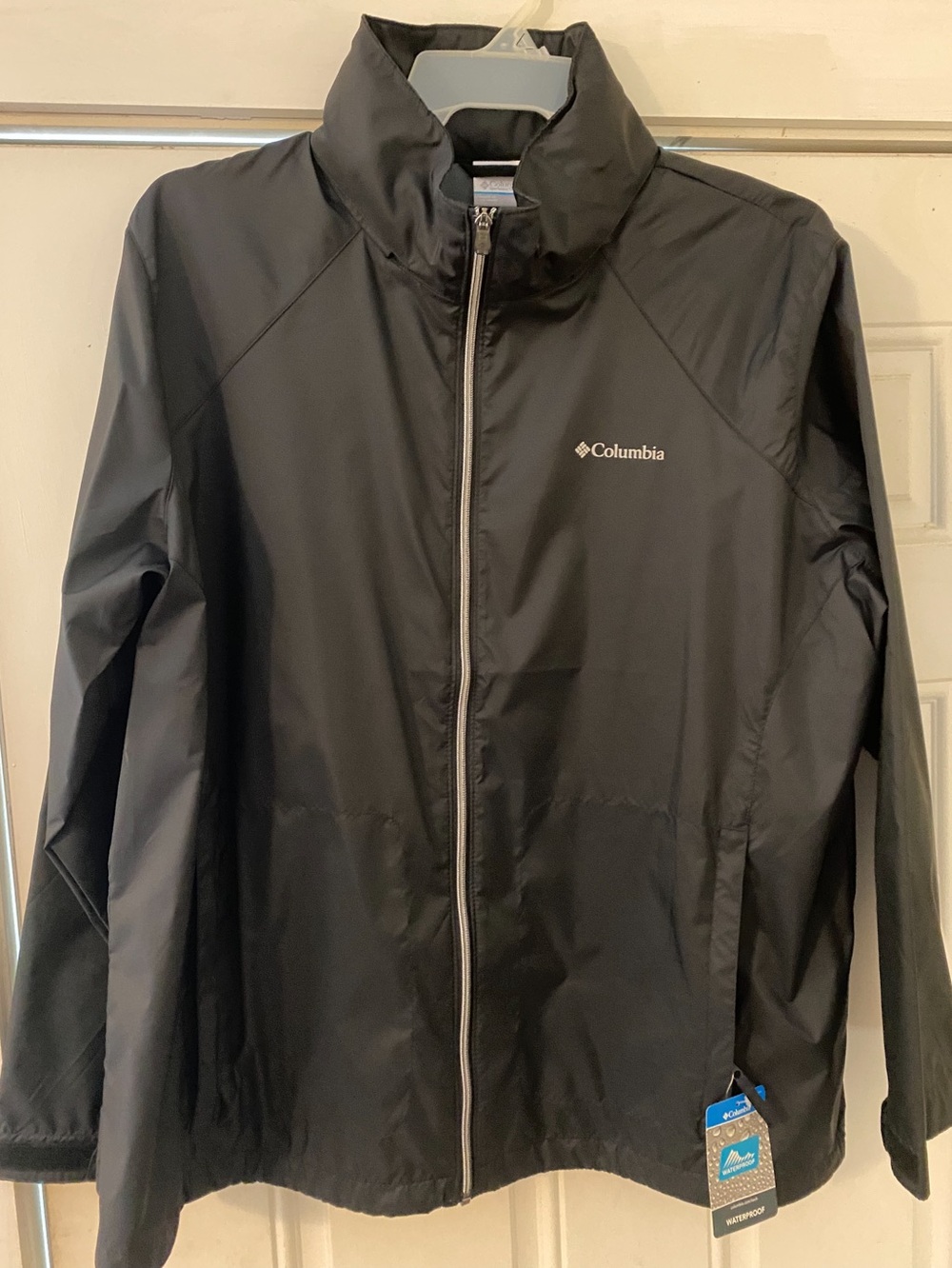 NWT | Columbia Switchback III Waterproof Jacket w Hood | Women’s Sz 2X | Black
